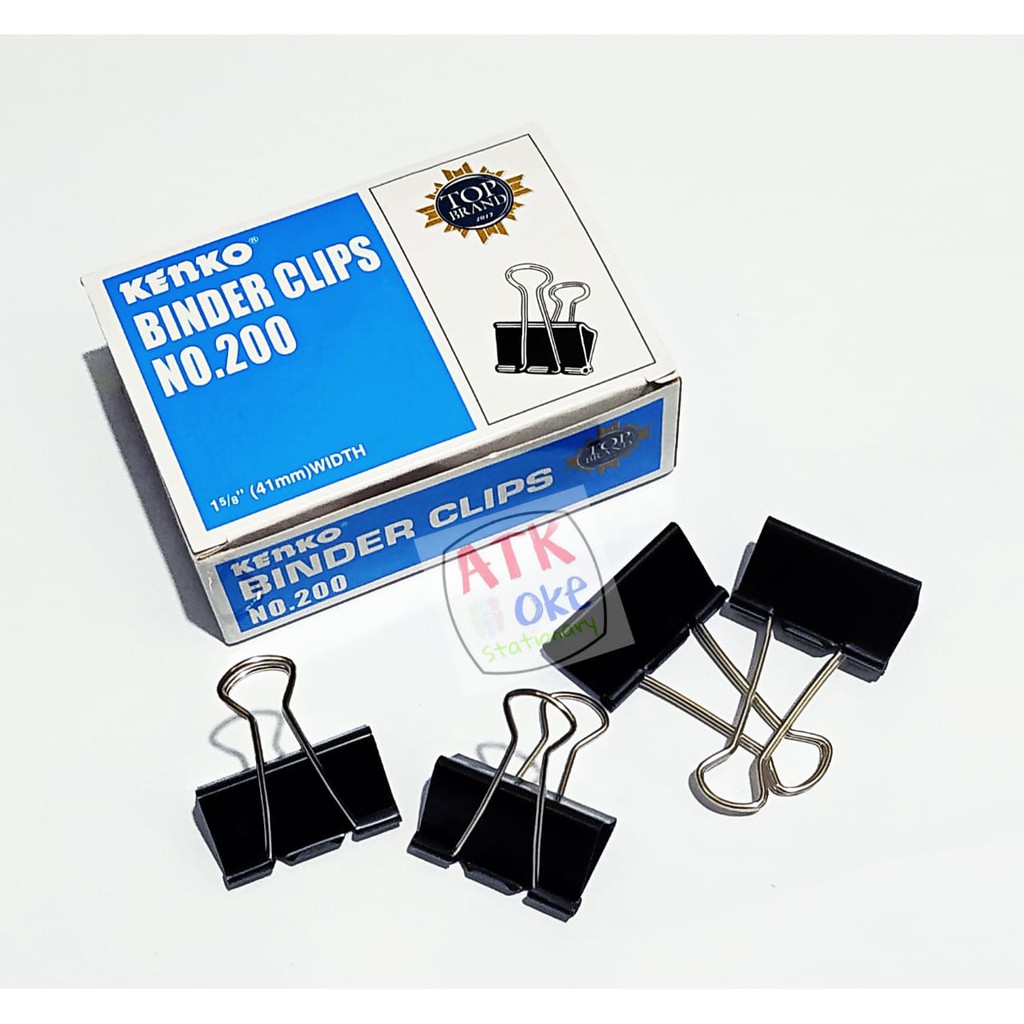 Jual Binder Clip No. 200 (12pcs) | Shopee Indonesia