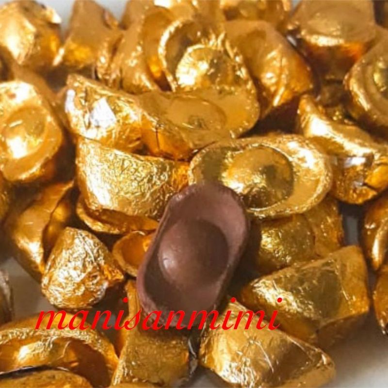 

coklat import bentuk yenpao berat 250gr