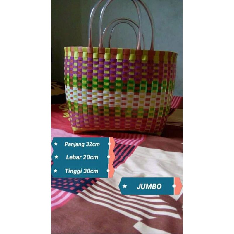 Tas Jumbo murah| Tas Anyaman Plastik | ukuran  Jumbo