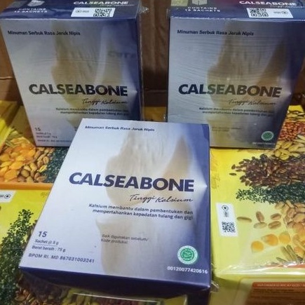 

3 BOX MINUMAN SERBUK CALSEABONE TINGGI KALSIUM