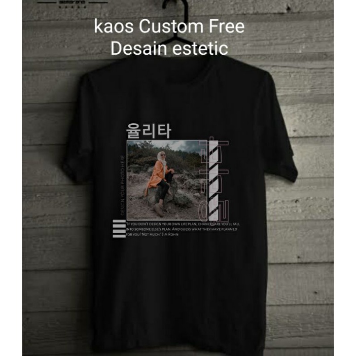 Kaos custom sablon A4 A3