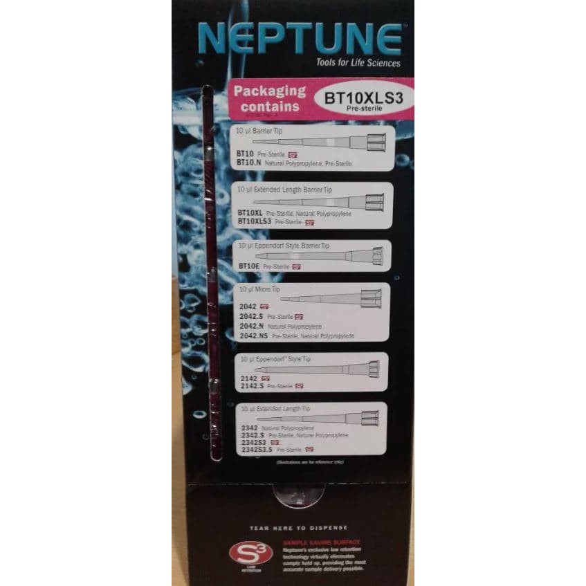 Jual Neptune BT10XLS3 PreSterile 10 UL Pipette Tips Barrier Tip 10 XL