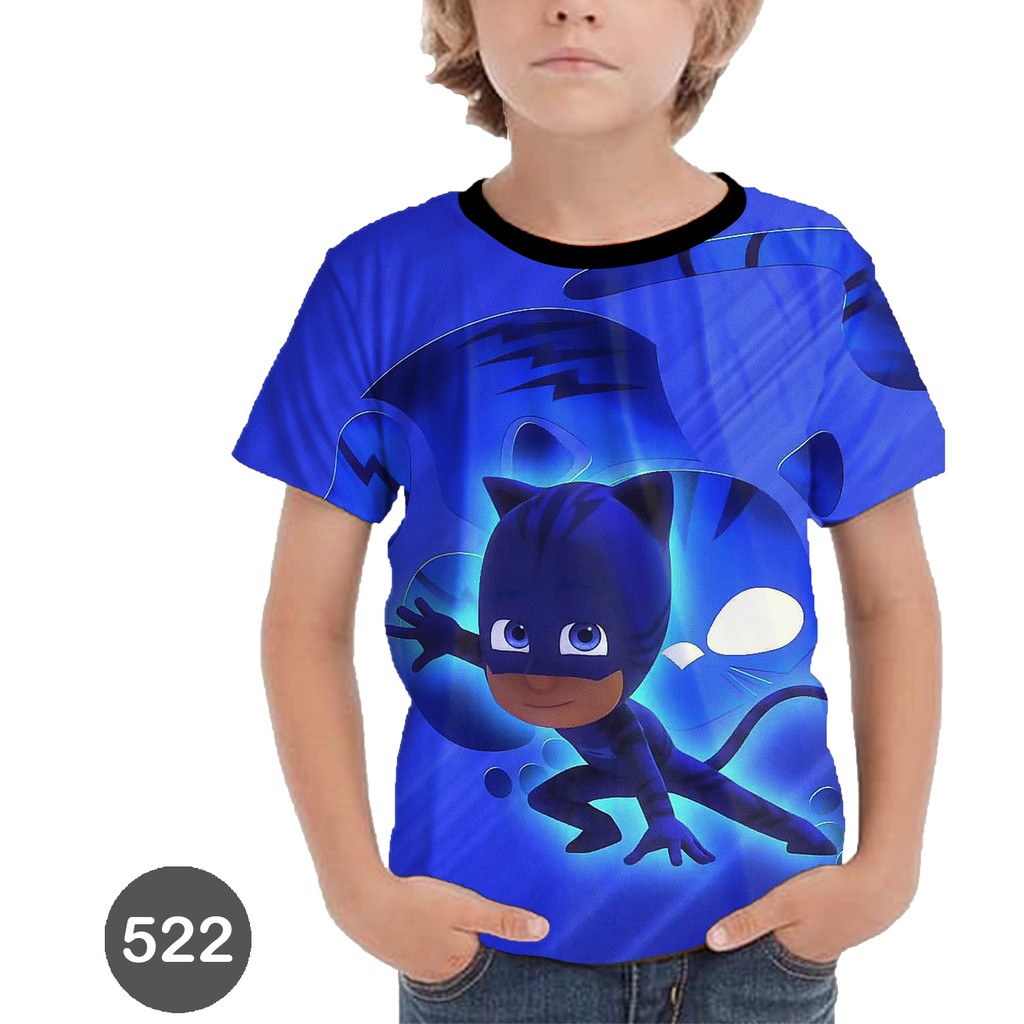 Baju Anak PJ Masks CatBoy Baju Serial Kartun Anak #522