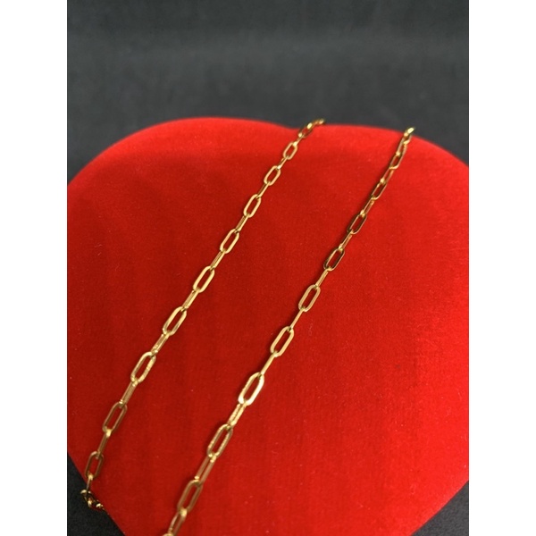 kalung emas asli katena kdr 700/16 K lotus gold