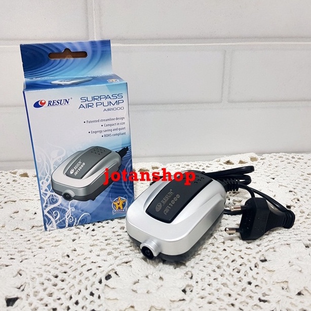 RESUN AIR1000 AIR 1000 pump aerator airator mesin gelembung udara aquarium airpump