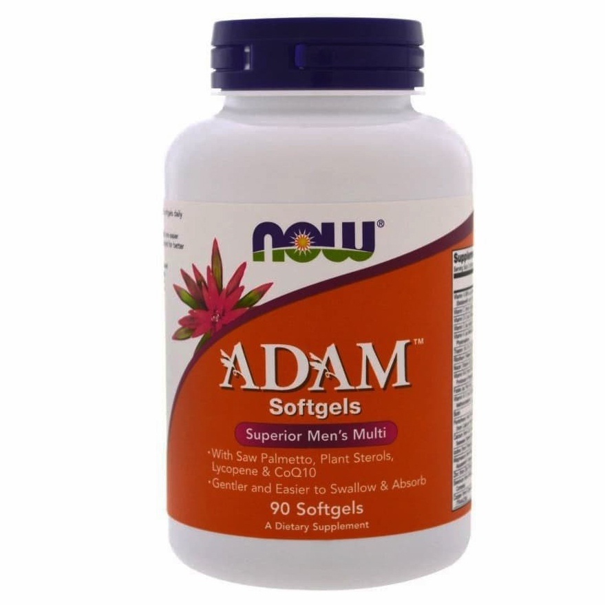 Now Food Adam Multivitamin Pria Superior 90 Softgels Now Multivit Pria