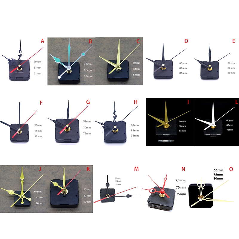 Mesin Jam Dinding Quartz Diy Untuk Reparasi