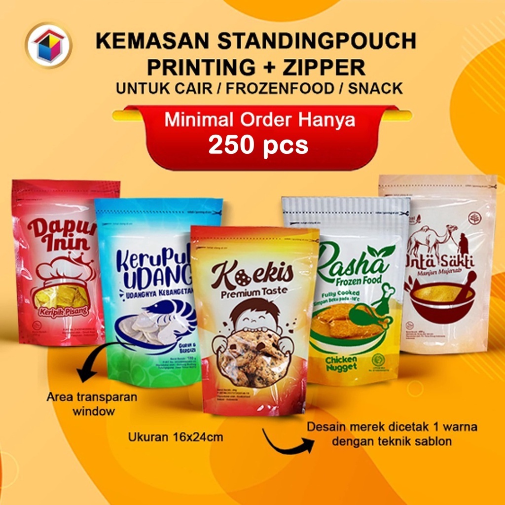 

Kemasan Printing Rotogravure Zipper WIndow