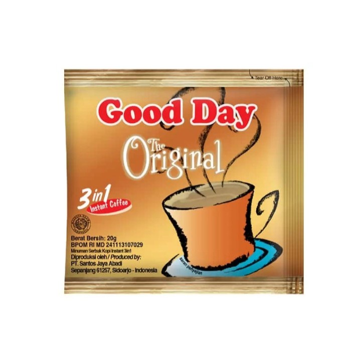 

Good Day The Original Sachet | Kopi Good Day Original |GD The Original|GD Original