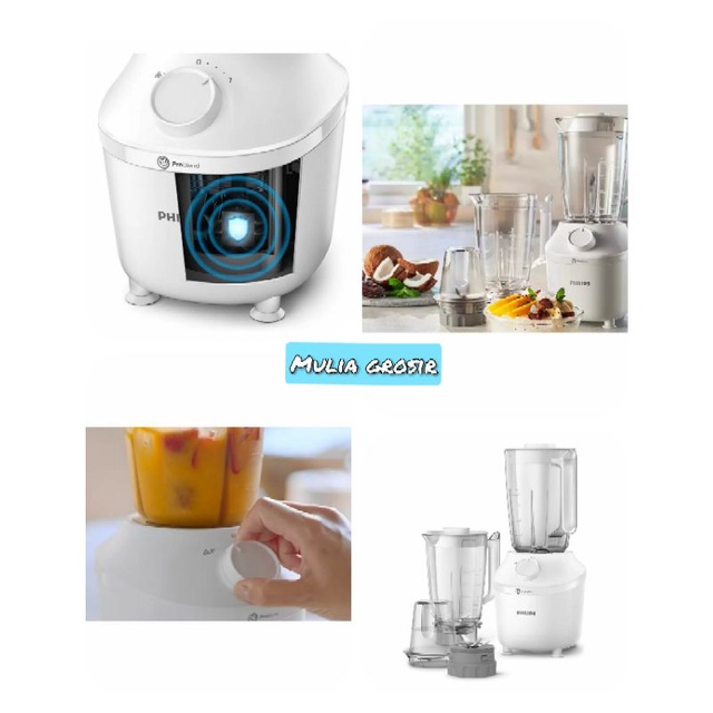 Blender Philips 1Liter isi 2 Plastik HR 2042/10 Blender Philips Plastik