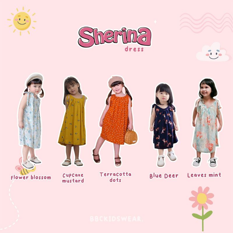 SHERINA DRESS BY BBCKIDSWEAR