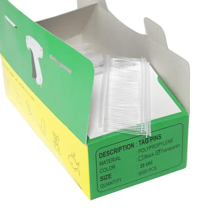 

Top Pin - Tag Pin / Isi Refill Tag Gun / Isi 5000 Pcs Merk F-STRONG 35MM
