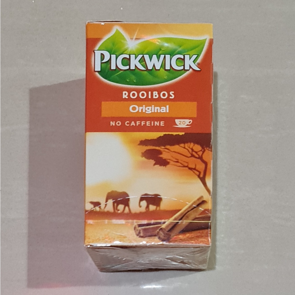 Teh Pickwick Rooibos Original No Caffeine 20 x 1.5 Gram