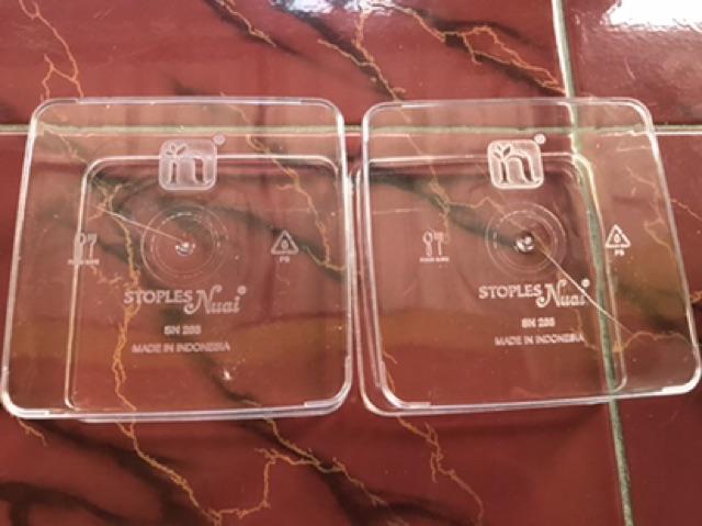 Toples Dessert Box Nuai Sn 268 / Toples Persegi / Toples Kotak / Stoples Dessert