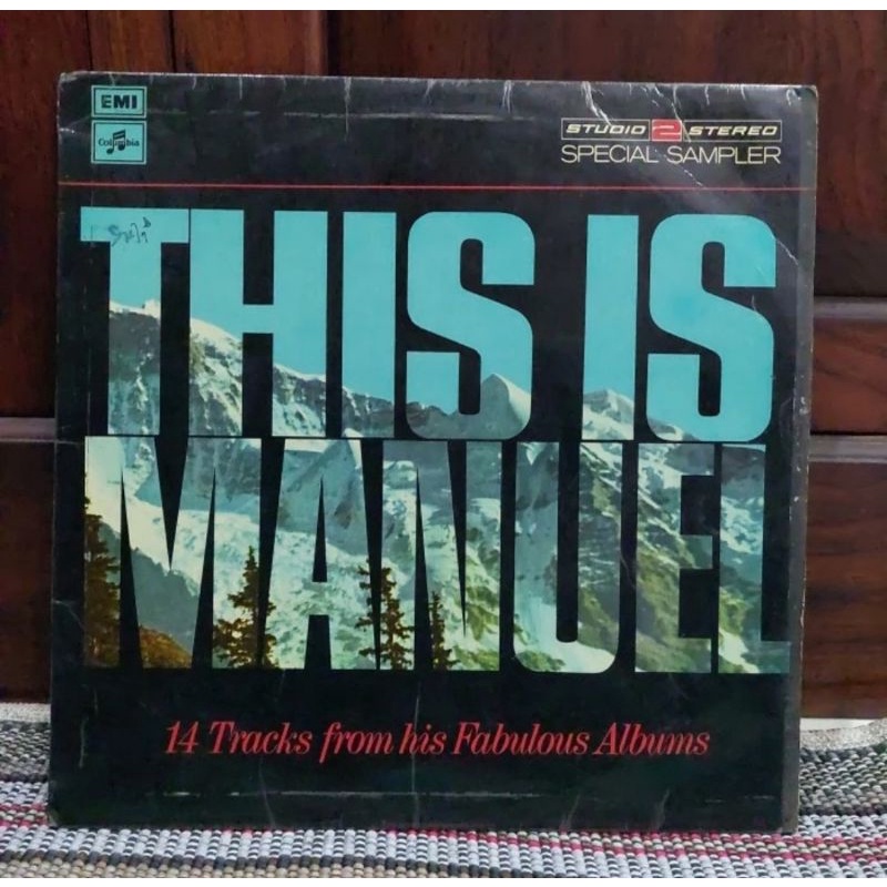 Vinyl Piringan Hitam 12&quot; This is Manuel