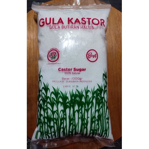 

Gula kastor bunga merah 1 kg