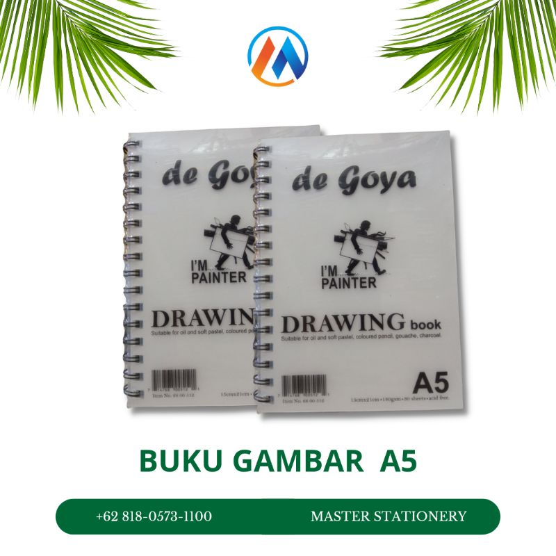 

DE GOYA Buku Menggambar A5