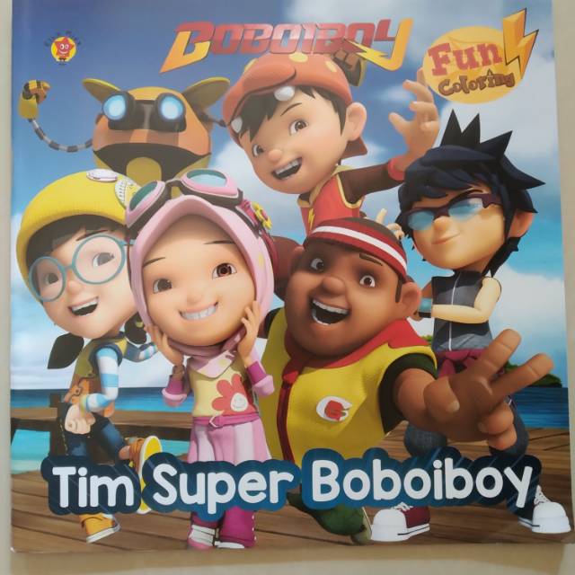 Buku Mewarnai Boboiboy Shopee Indonesia