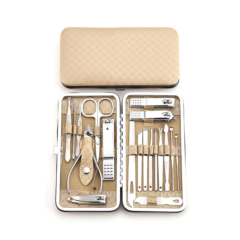 Manicure Set 19 in 1 Gunting Kuku Set 19 Pedicure Premium Quality