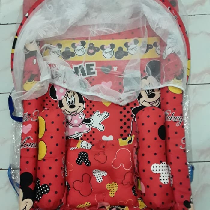 Unik Kasur Bayi Kolam Kelambu Set Mckmrm01 Berkualitas Shopee Indonesia