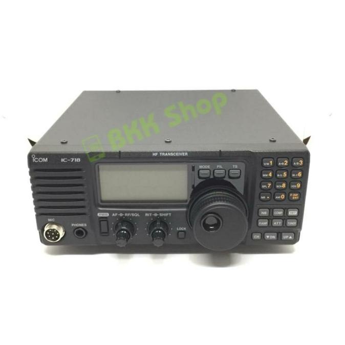 Icom Ic-718 Hf All Band Radio Rig Ssb Ic718 Ori Garansi Resmi