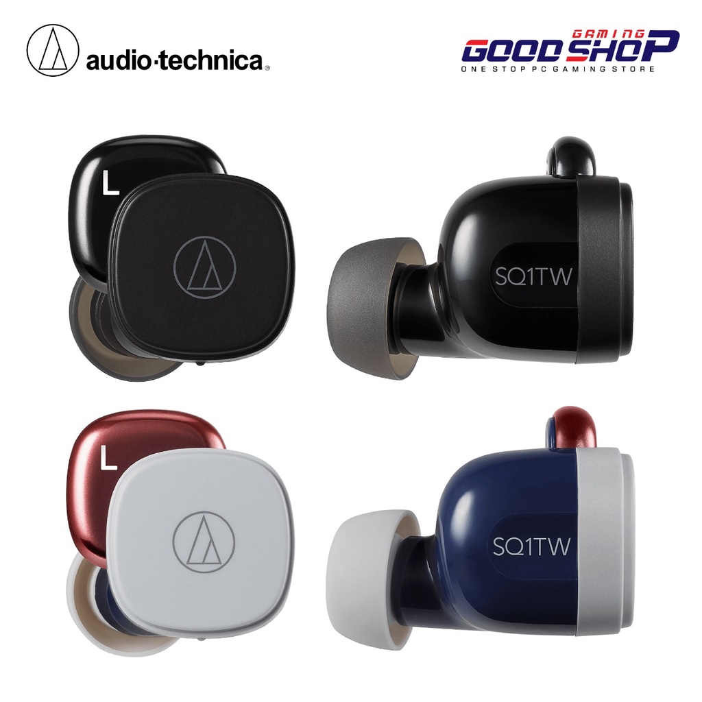 Audio-Technica ATH-SQ1TW - True Wireless In Ear Headphones