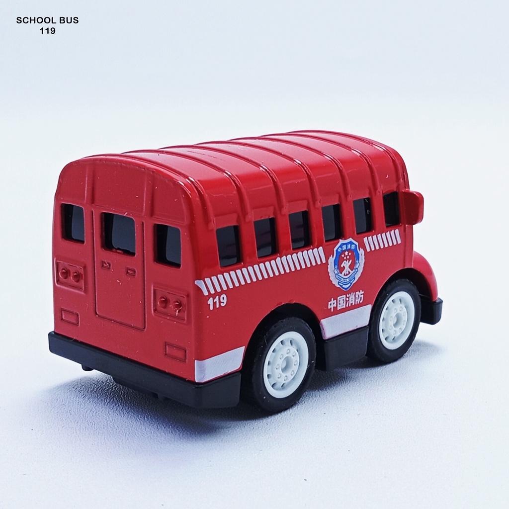 [WS] Mainan mobil Diecast Mini Car all motif/Mini bus school keren imut terlaris dan murah