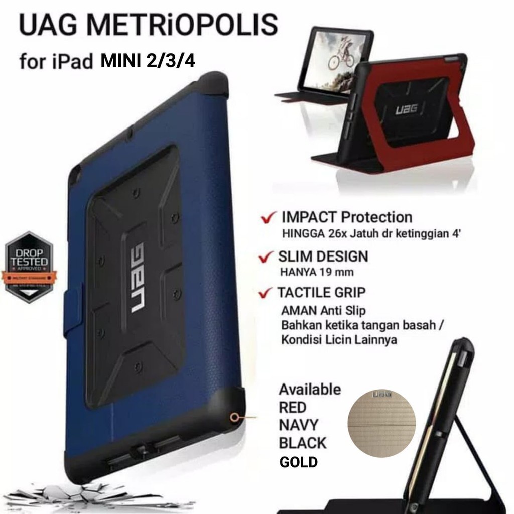 Book Cover Case IPAD case Air2 Pro 9.7 Inch UAG METROPOLIS 2017 2018