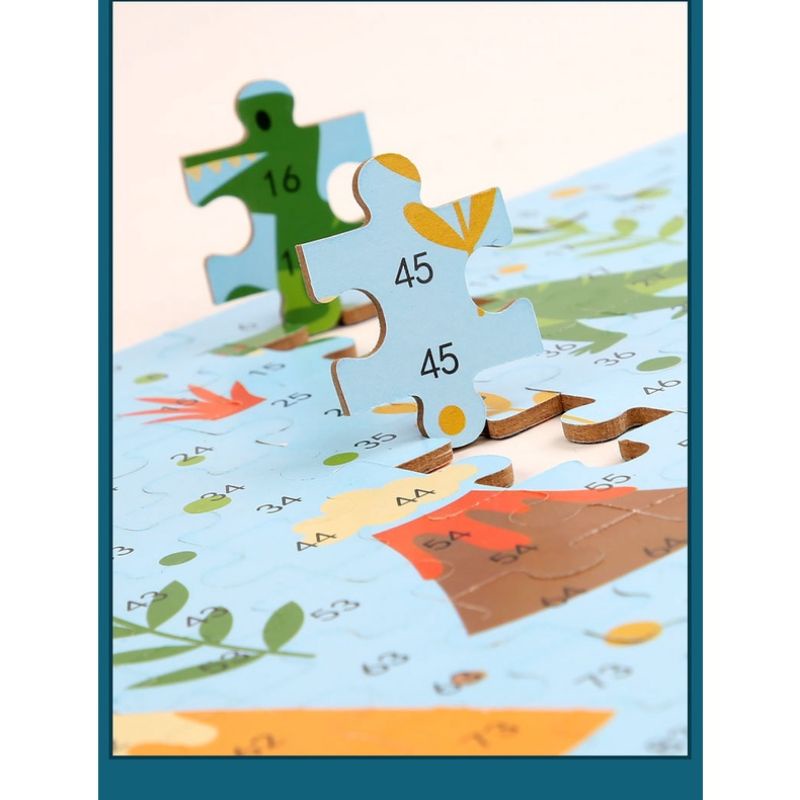 Jigsaw Puzzle Kaleng 100 Pcs / Puzzle 100 Keping Lucu