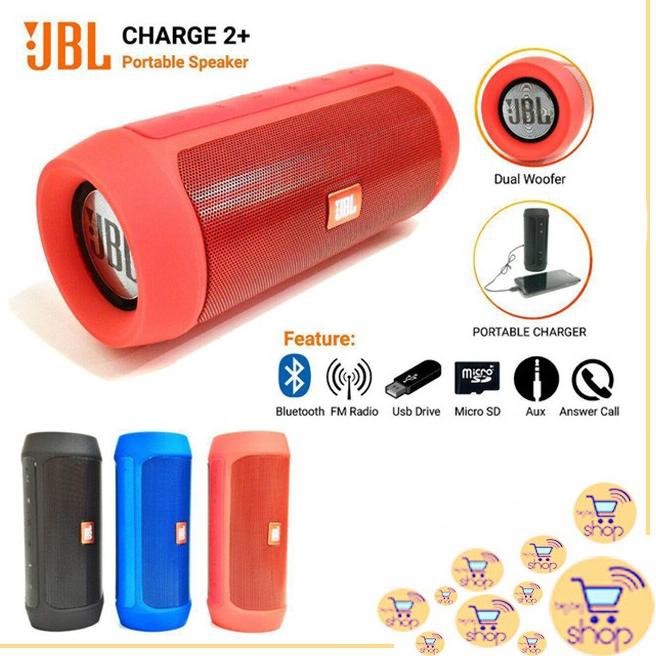 [UKURAN BESAR] SPEAKER BLUETOOTH JBL CHARGE 2+ / SPEAKER BLUETOOTH CHARGE 2 PLUS (KODE 8397)