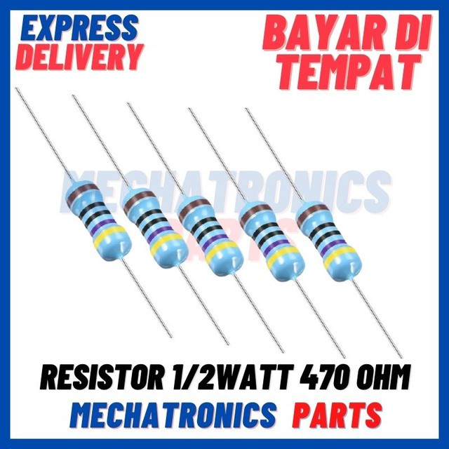 [PAS-9477] RESISTOR 1/2WATT 470OHM