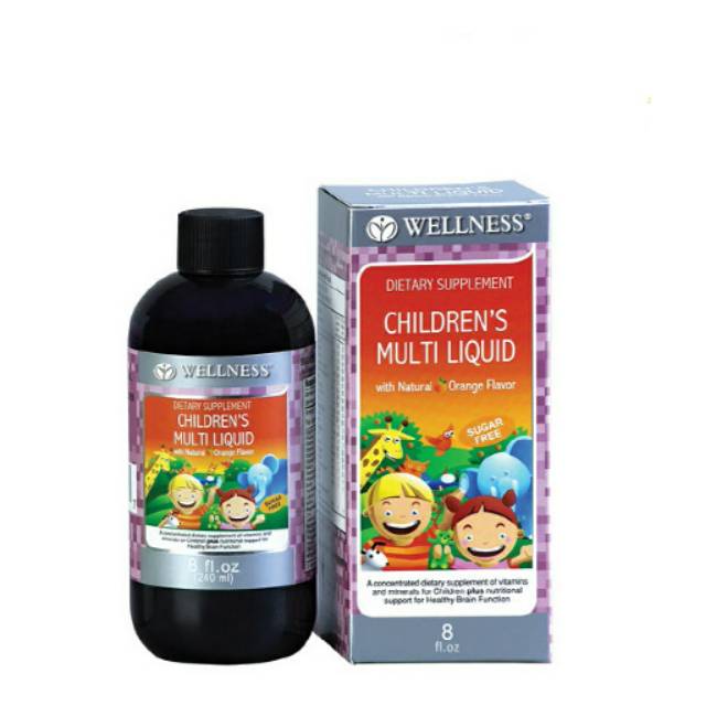 Wellness Childrens Multi Liquid - Multivitamin Anak