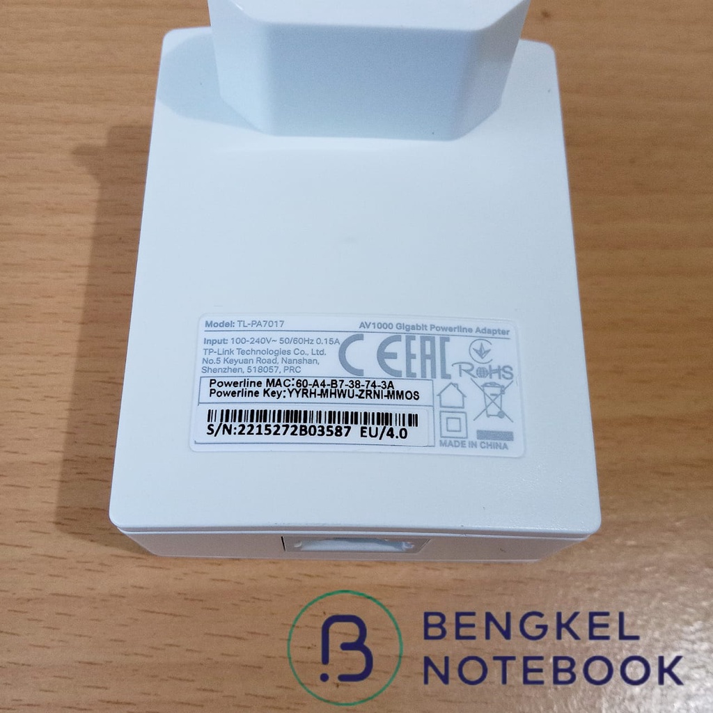 Powerline TPLINK PA7017 AV1000 Gigabit