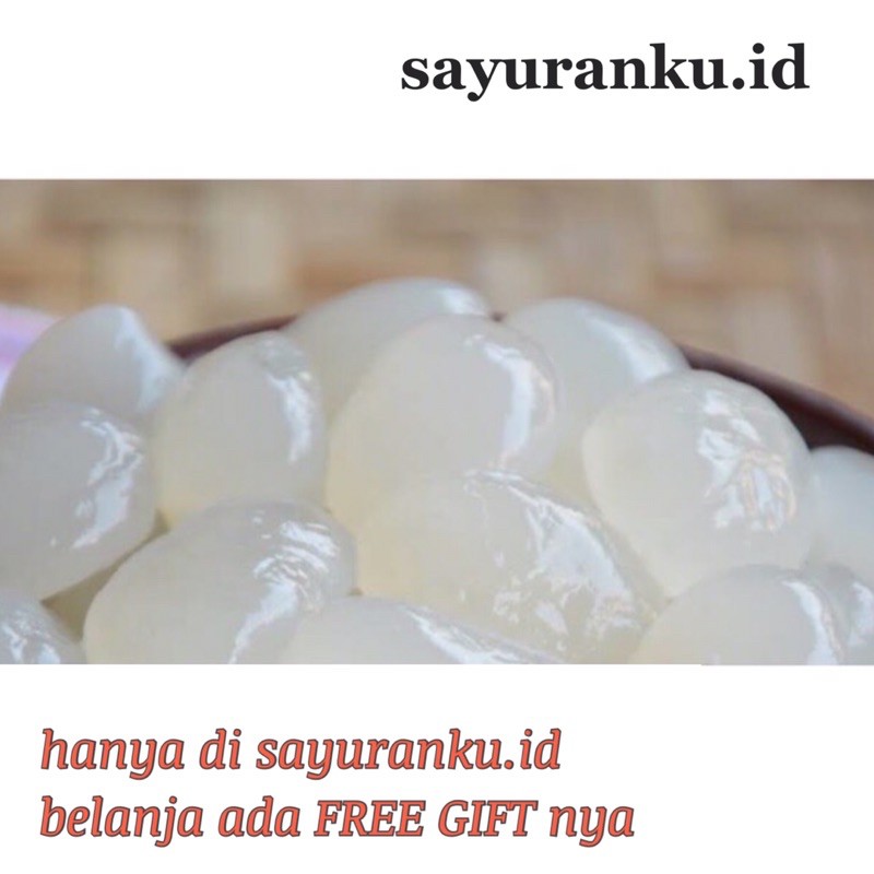 

kolang kaling per 250 gr sayur segar sayuran fresh pasar murah pasar jakarta