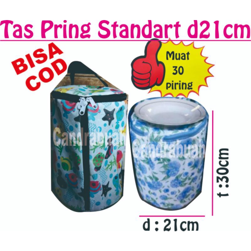 tas piring tempat gelas tas sendok