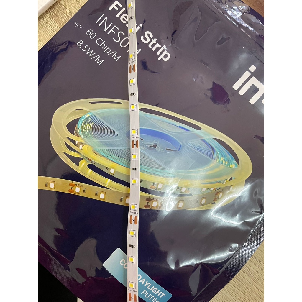 INLITE Lampu Led Strip 8,5w INFS014 IP65 IP20 Lampu Led Strip In-Lite