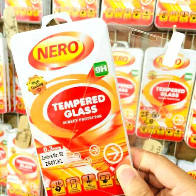 TEMPERED GLASS / ANTI GORES KACA ASUS ZENFONE MAX M2 ZB633KL NERO