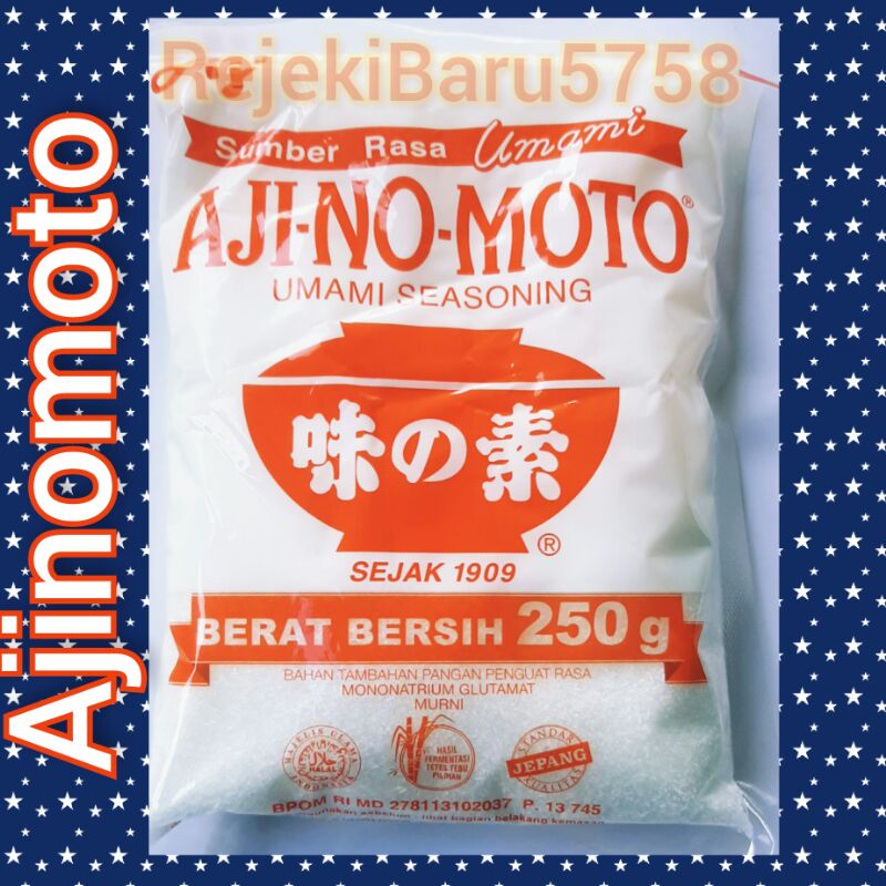 

Penyedap rasa / Vitsin / MSG / Micin Ajinomoto 250gr