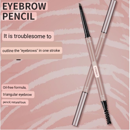 Lameila Pensil Alis Double Heads Eyebrow 6 Warna Waterproof LS 835