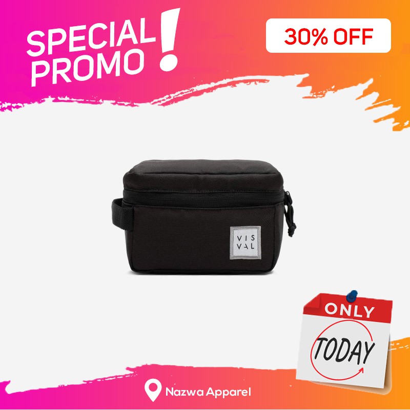 TAS KAMERA HAZEN CAMERA CUBE VISVAL SOLID BLACK