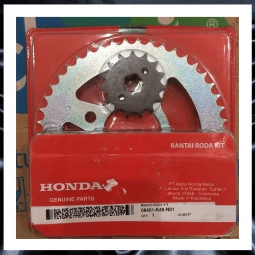 GEAR SET CBR 150 OLD CB 150 LED 06401K45N01