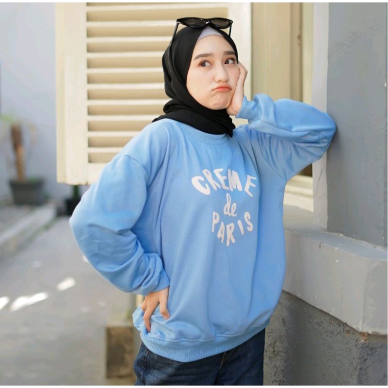 Sweater Creme de Paris Wanita - Sweater Oblong Wanita