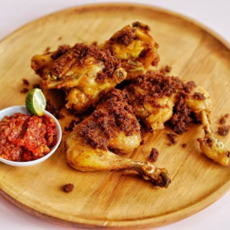 

Ayam Bumbu Kuning Frozen + Sambel