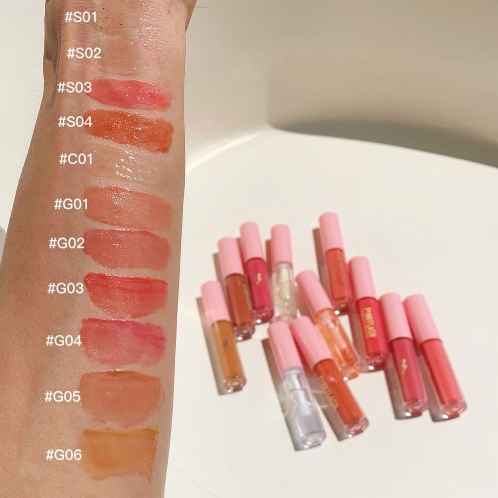 ✦SINAR✦ Pinkflash Long Lasting Glossy Lipgloss PF-L02