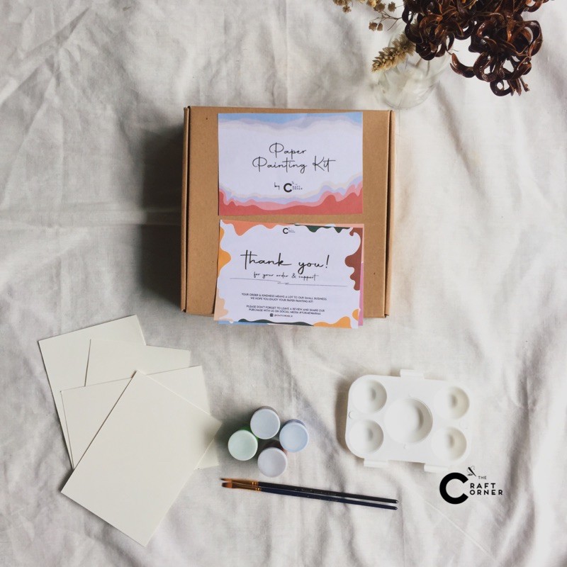 

Paper Painting Kit / yukmewarnai