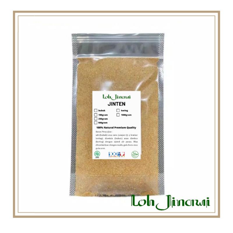 

Jinten bubuk 100gram murni tanpa campuran