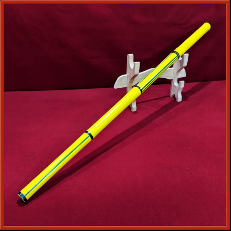 tongkat motif bambu kuning