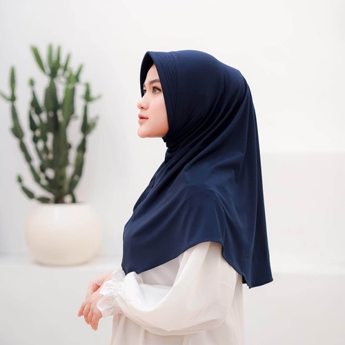 Bergo Hamidah Menutup Dada/Hijab Senam/Hijab Olahraga