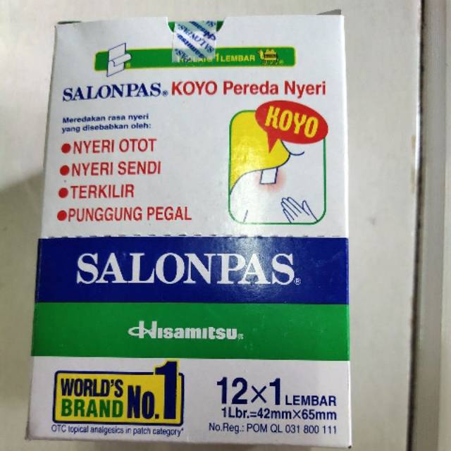 KOYO SALONPAS.SEBKS  12 LEMBAR