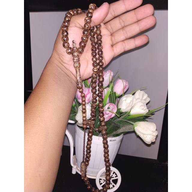 Tasbih 99 liwung Macan Tutul 8mm